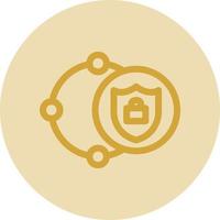 Private Network Vector Icon Design