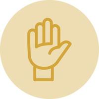 Hand Vector Icon Design