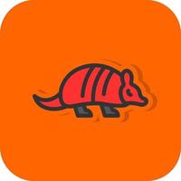 Armadilo Vector Icon Design