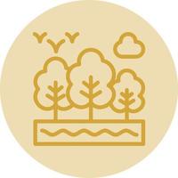 Rainforest Vector Icon Design