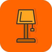 Lamp Vector Icon Design