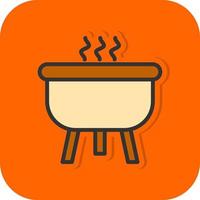 Brazier Vector Icon Design