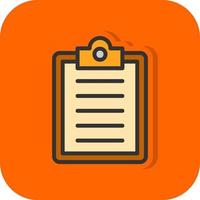 Clipboard Vector Icon Design
