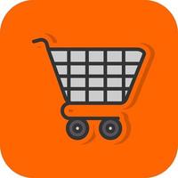 Trolley Vector Icon Design