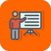 Presentation Vector Icon Design