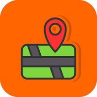 Map Location Vector Icon Design