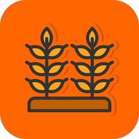Wheat Vector Icon Design