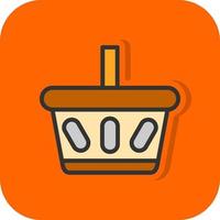 Basket Vector Icon Design