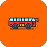 Bus Vector Icon Design