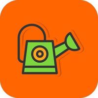 Watering Can Vector Icon Design