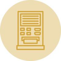 Cash Withdrawal Vector Icon Design