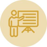 Presentation Vector Icon Design