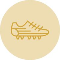 Football Shoes Vector Icon Design