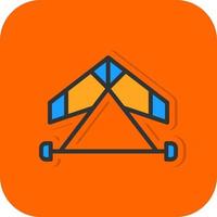 Gliding Vector Icon Design