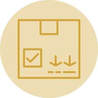 Cardboard Vector Icon Design