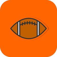 American Football Vector Icon Design