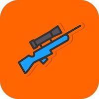 Sniper Vector Icon Design