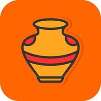 Pottery Vector Icon Design