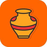 Pottery Vector Icon Design