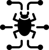 Digital virus Vector Icon