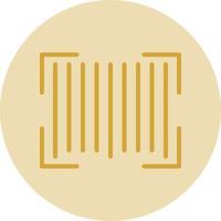 Bar Code Vector Icon Design