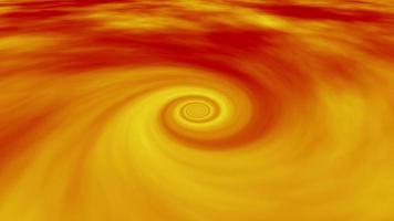 Swirl sun orange yellow animation background video