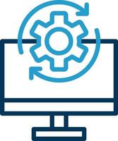 Operational SYstem Vector Icon Design