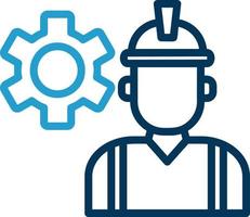 Engineer Vector Icon Design