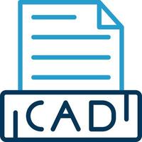 Cad Vector Icon Design