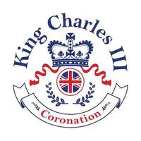 King Charles III Coronation - Prince Charles of Wales becomes King of England vector