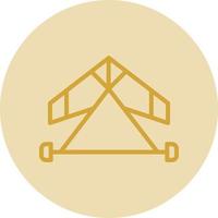 Gliding Vector Icon Design