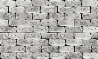 White brick wall texture vector background. closeup brick wall surface 2