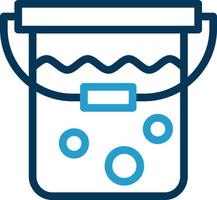 Bucket Vector Icon Design