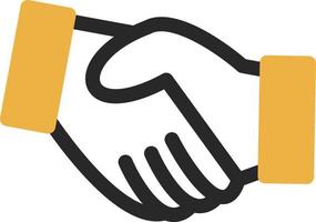 Handshake Vector Icon Design