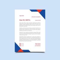 Business Latte Head. modern business Minimalist style latter head design template..eps vector