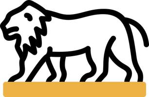 Lion Vector Icon Design