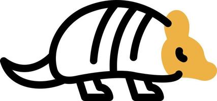 armadilo vector icono diseño