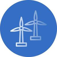 Windmill Vector Icon Design