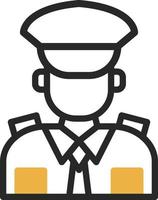 Policeman Vector Icon Design