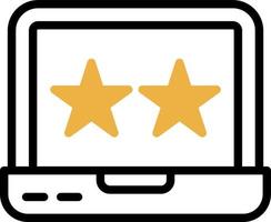 Customer Review Vector Icon Design