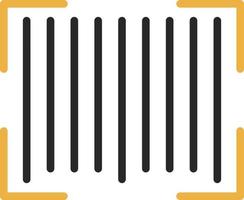 Bar Code Vector Icon Design