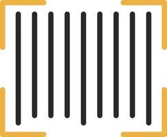 Bar Code Vector Icon Design