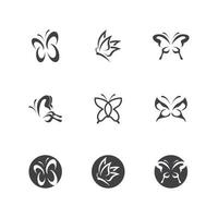 Beauty Butterfly icon design vector