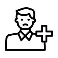 Patient Icon Design vector