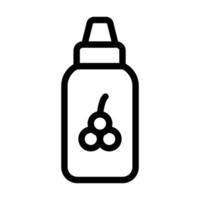 vape líquido icono diseño vector