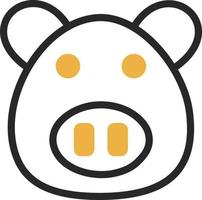 Pig Vector Icon Design