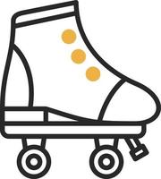 Roller Skate Vector Icon Design