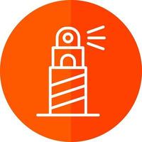 Lighthouse Vector Icon Design