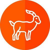 Antelope Vector Icon Design