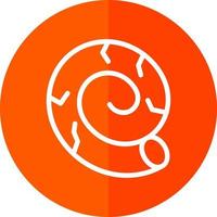 diseño de icono de vector de nautilus